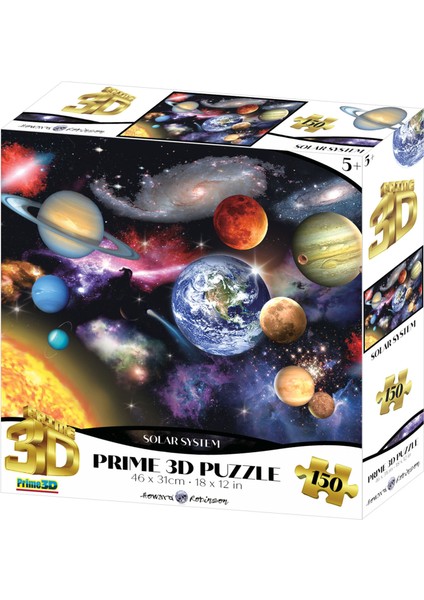 - Güneş Sistemi 150 Parça Puzzle 10807