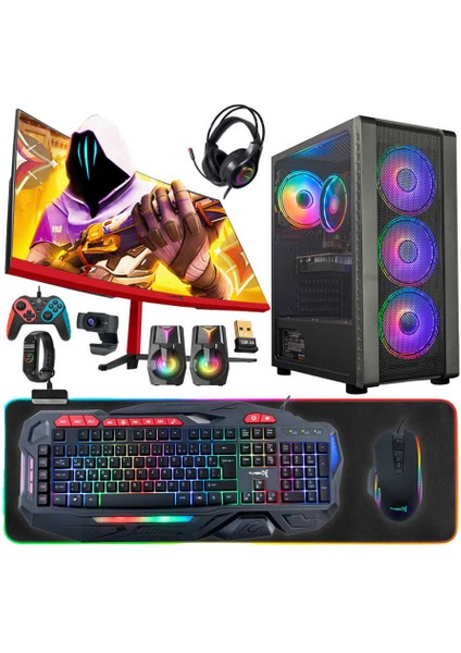 TX5034 Intel Core I5 9400F 16GB 1tb SSD 4gb GTX1050TI Gddr5 23.6 Curved Freedos Oyuncu Bilgisayarı