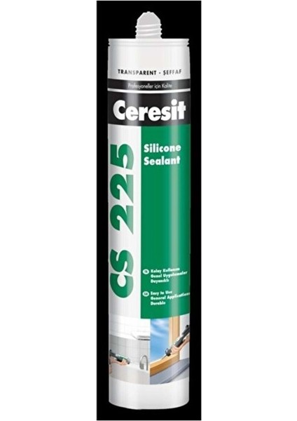 Ceresıt Cs 225 Sılıkon Şeffaf 280 gr