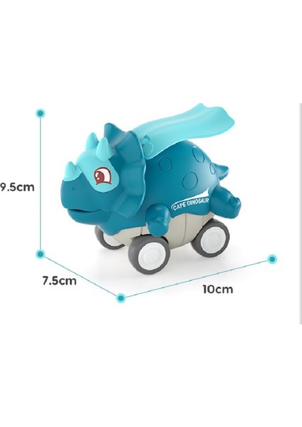 Dinozor Basın Oyuncakları - Triceratops (Yurt Dışından) modelleri