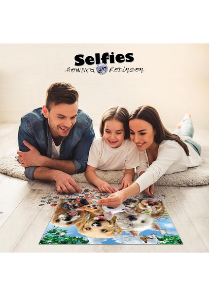 - Köpek Selfie 500 Parça Yetişkin Puzzle 10376