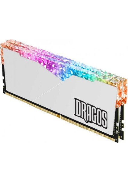 Sirius Vega M 16GB Ddr4 3200MHZ Beyaz Soğutuculu Rgb Ram