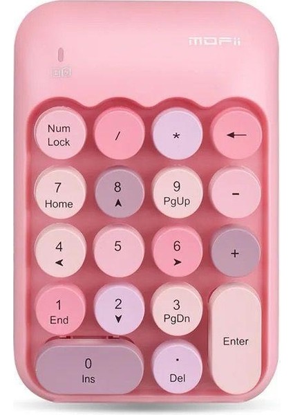 Kablosuz Wıreless Numeric Keypad 18 Tuşlu Sayısal Klavye Numpad