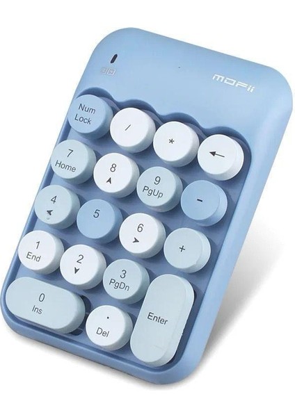 Kablosuz Wıreless Numeric Keypad 18 Tuşlu Sayısal Klavye Numpad