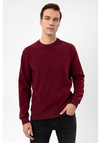 O Yaka Regular Kalıp Düz Triko modelleri