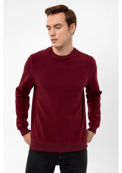 O Yaka Regular Kalıp Düz Triko fırsatları