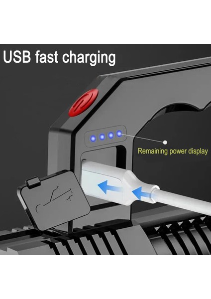 Taşınabilir Lamba El Feneri USB Şarj (Yurt Dışından) indirimleri