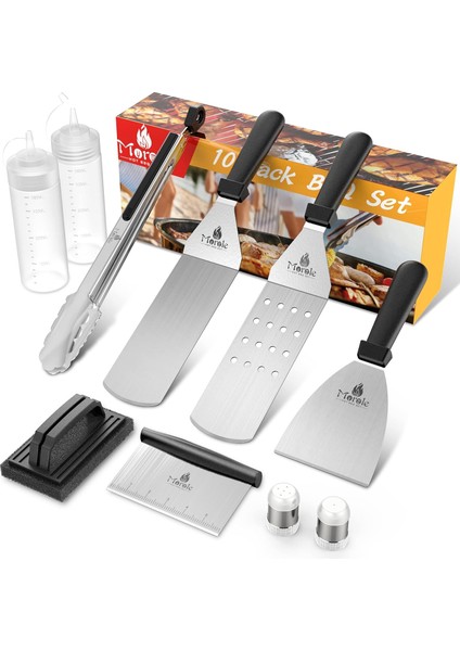 Parça - Barbekü Izgara Spatula Seti (Yurt Dışından)