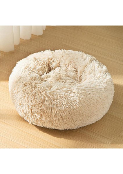 Peluş Evcil Hayvan Yuvası - Açık Kahverengi - Çap 50CM (Yurt Dışından) modelleri