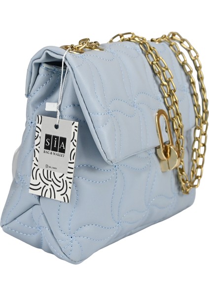 Kapitone Desenli Zincir Askılı Kılitli Aksesuar Kapaklı Iç Orta Gözlü Özel Günlerin Vazgeçilmezi Bayan Çapraz Çanta fiyatları