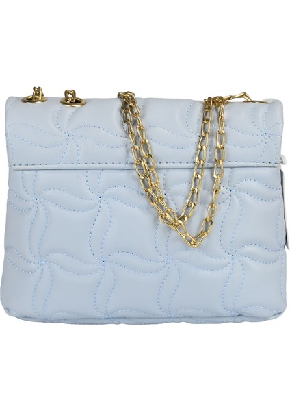 Kapitone Desenli Zincir Askılı Kılitli Aksesuar Kapaklı Iç Orta Gözlü Özel Günlerin Vazgeçilmezi Bayan Çapraz Çanta fırsatları