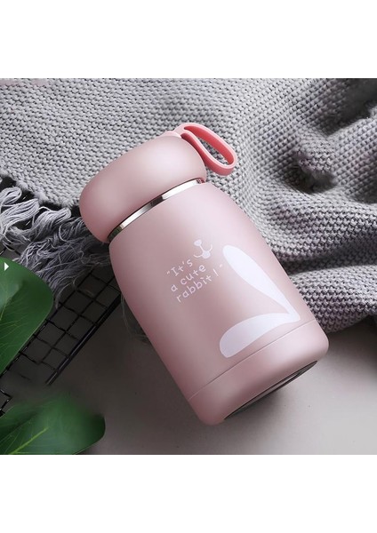 Pembe 304 Çelik 320 ml Bebek Mama Saklama Termosu Mug CIN493PM fiyatları