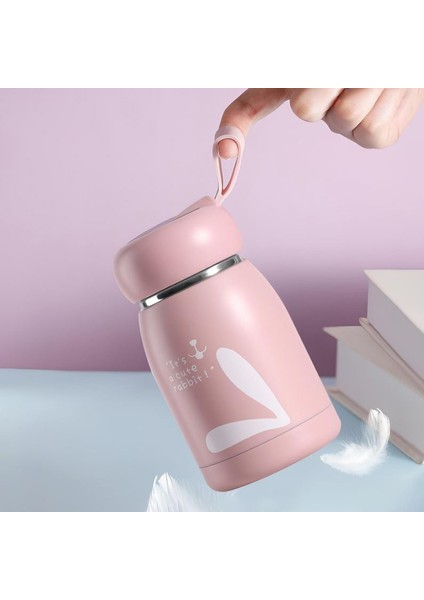 Pembe 304 Çelik 320 ml Bebek Mama Saklama Termosu Mug CIN493PM modelleri