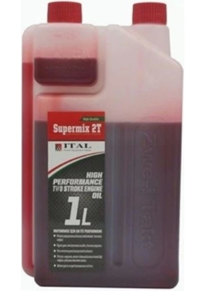 Ital 2t Yağ 1lt Ölçekli Kırmızı