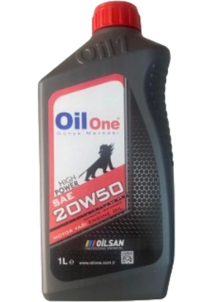 Oil One 20/50 Yağ 1lt