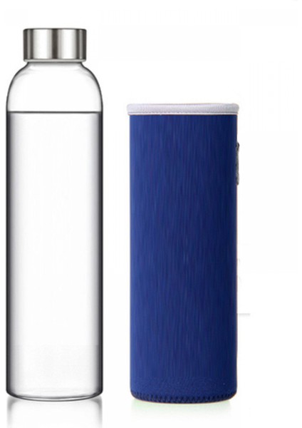 Sürahi 420 Ml, Kollu ve Paslanmaz Çelik Kapaklı - Sızdırmaz Kapak, Yeniden Kullanılabilir, Seyahat ve Depolama Için Mükemmel Içecekler Meyve Suyu, Smoothie, Kombucha, Kefir, Çay, M (Yurt Dışından)