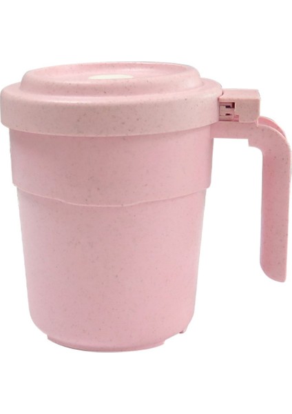 Kapaklı ve Saplı Mikrodalga Çorba Kupa. Kapaklı Mikrodalgada Yulaf Ezmesi Mısır Gevreği Kabı. Kapaklı Çorba Seyahat Kabı. Dökülmeye Dayanıklı, 5 Ons, Bpa Içermez.(Pembe） (Yurt Dışından)