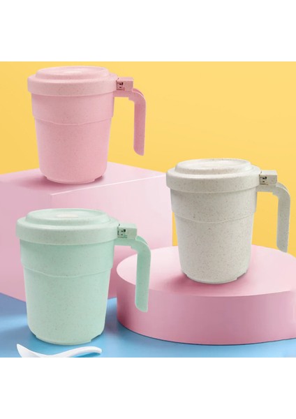 Kapaklı ve Saplı Mikrodalga Çorba Kupa. Kapaklı Mikrodalgada Yulaf Ezmesi Mısır Gevreği Kabı. Kapaklı Çorba Seyahat Kabı. Dökülmeye Dayanıklı, 5 Ons, Bpa Içermez.(Pembe） (Yurt Dışından) fiyatları