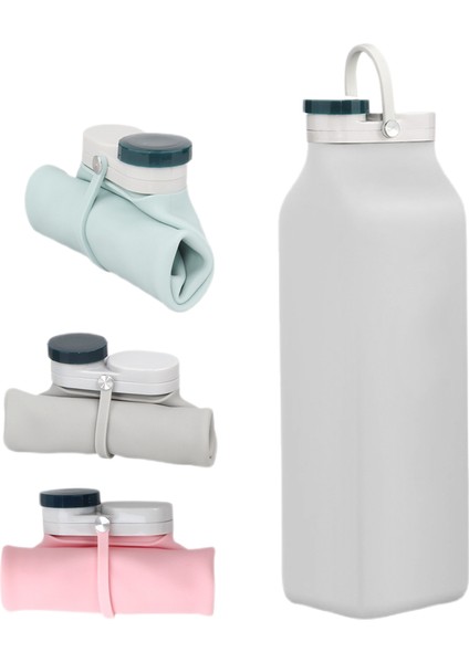 Katlanabilir Su Şişesi Bpa Içermez - Üçlü Sızdırmazlık Hafif 20OZ (Pembe) ile Seyahat Spor Şişeleri Için Katlanabilir Su Şişesi (Yurt Dışından) modelleri