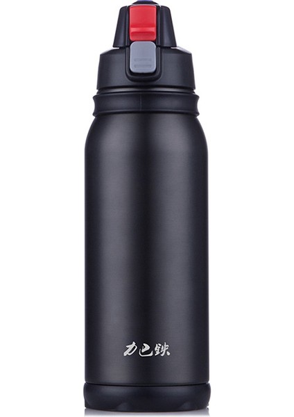 Liba Demir 304 Paslanmaz Çelik Isı Yalıtımı Soğuk Fincan Büyük Kapasiteli Spor Açık Alan Sporları Seyahat Dağcılık Su Bardağı Pot Grafit Rengi 600ML (Yurt Dışından)