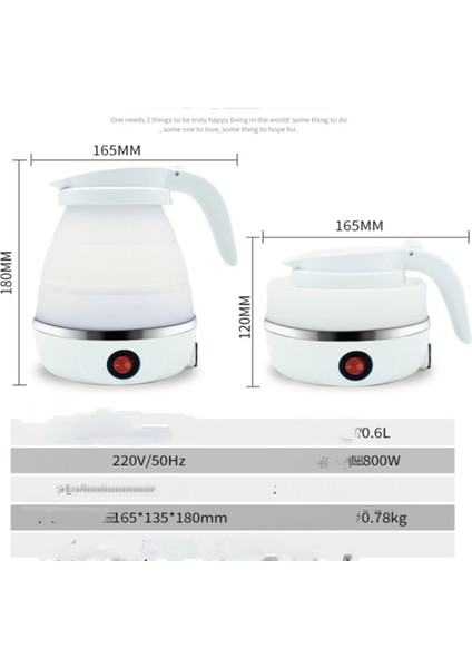 Ultra Ince Yükseltilmiş Gıda Sınıfı Silikon Seyahat Katlanabilir Elektrikli Su Isıtıcısı Kaynatın Kuru Koruma Çift Voltajlı ve Ayrılabilir Güç Kablosu ile Taşınabilir, 600 ml 110-2 (Yurt Dışından) fırsatları