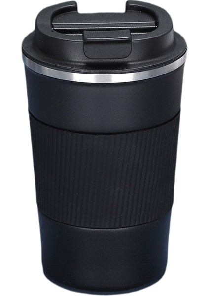 Kahve Yalıtım Fincan Paslanmaz Çelik Vakum Bardak Hediye Fincan Açık Taşınabilir Kullanışlı Araba Iş Su Bardağı, 510 ml (Yurt Dışından)