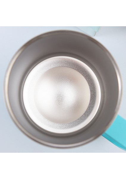 12OZ Saplı ve Sürgülü Kapaklı Kahve Kupa, Paslanmaz Çelik Seyahat Bardak Saplı Bardak, Sıcak ve Soğuk Içecekler Için Çift Duvar Vakum Yalıtımlı Kamp Kupası Çay (Yeşil） (Yurt Dışından) modelleri