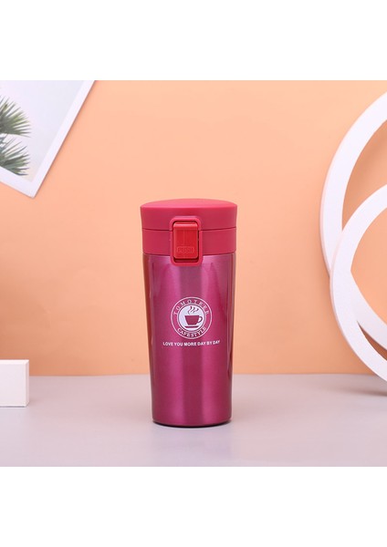 Sıçrama Kapak Paslanmaz Çelik Kahve Fincanı Çift Katmanlı Büyük Kapasiteli Araba Kupa Tatil Hediyesi, 380 ml (Yurt Dışından) modelleri