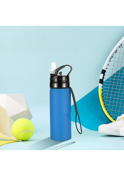 Katlanabilir Su Şişesi - Sızdırmaz Döner Kapaklı - Bpa Içermez, 22 Oz (Mavi) (Yurt Dışından) modelleri