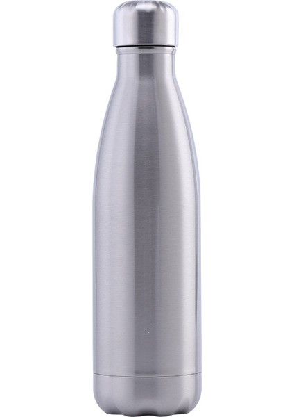 Temel Bilgiler 0,5l / 16,9 Fl. Oz. Vakumlu, Sızdırmaz Kapaklı Paslanmaz Çelik Spor Su Şişesi (Yurt Dışından)