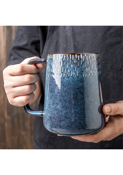 21OZ Büyük Saplı Ekstra Büyük Seramik Kahve Kupa,ofis ve Ev Için Jumbo Çay ve Kahve Fincanı,bulaşık Makinesi ve Mikrodalga Güvenli,kaşıklı ve Ahşap Kapaklı(Açık Mavi,1) (Yurt Dışından) fiyatları