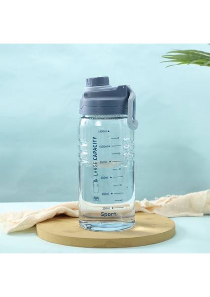 1.5l Spor Su Şişesi Büyük Kapasiteli Yüksek Sıcaklığa Dayanıklı Plastik Bardak Spor Çevre Dostu Taşınabilir Seyahat Uzay Bardağı (Yurt Dışından) fiyatları