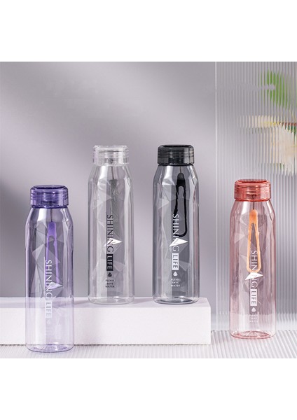 Büyük Kapasiteli Plastik Bardak Taze, Sade, Taşınabilir ve Modaya Uygun Su Bardağı 3045 Karat Eşlik Eden Bardak (Basit) - Koyu Gri 570ML (Yurt Dışından) fiyatları