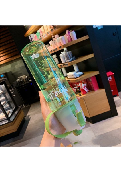 Sprey Su Bardağı Yaratıcı Açık Hava Sporları Plastik Su Şişesi Yaz Sıvı Alımı Soğutma Bardağı Pembe (Opp Torba) 400ML (Yurt Dışından) fiyatları