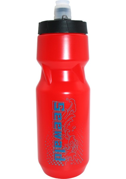 Dağ Yol Bisikleti Sürme Su Şişesi Büyük Kapasiteli Taşınabilir Plastik Açık Hava Sporları Su Bardağı Su Şişesi Kırmızı 610 ml (Yurt Dışından)
