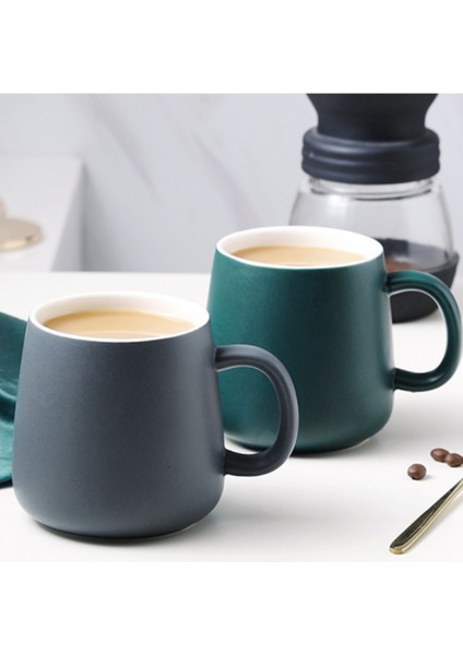Parlak Seramik Kahve Kupa, Ofis ve Ev Için Mark Bardak, 13OZ, Bulaşık Makinesine ve Mikrodalgaya Uygun Çay Kahve Fincanı, 1 Paket (Yeşil) (Yurt Dışından) modelleri