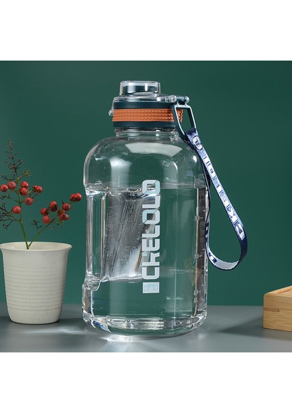 Big Mac Su Isıtıcısı Ton Ton Kova Spor Açık Spor Taşınabilir Net Kırmızı Büyük Su Bardağı Turuncu 2200 ml (Yurt Dışından)