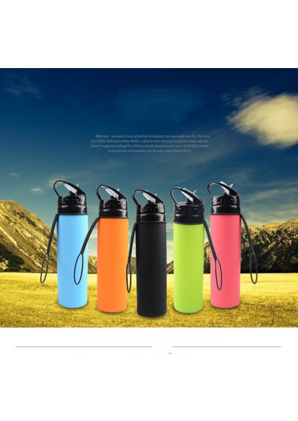 Katlanabilir Su Şişesi Bpa Içermez - Üçlü Sızdırmazlık Hafif 20OZ (Kırmızı) ile Seyahat Spor Şişeleri Için Katlanabilir Su Şişesi (Yurt Dışından) fırsatları