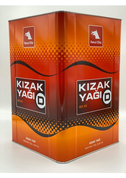 Petrol Ofisi D 68 Yatay ve Dikey Tezgah Kızak Yağı 15 kg