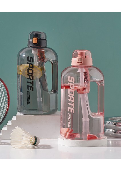 Büyük Kapasiteli Su Bardağı Erkek Spor Spor Su Isıtıcısı Ton Ton Kova Saman Uzay Fincanı Yüksek Sıcaklığa Dayanıklı Ton Ton Fincan Yeşil 1500 ml (Yurt Dışından) modelleri