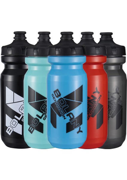 Dağ Bisikleti Sürme Su Isıtıcısı Bisiklet Açık Sıkma Sporları Büyük Kapasiteli Su Bardağı Siyah 650ML (Yurt Dışından)