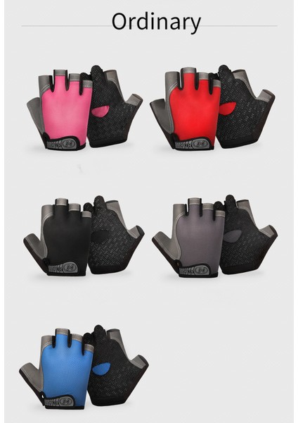 Motosiklet Binme Dağcılık Ekipmanıkaymaz Nefes Alabilir Darbeye Dayanıklı Doğa Sporları Yarım Parmak Eldiven (Xl, Gül Kırmızı) (Yurt Dışından) modelleri