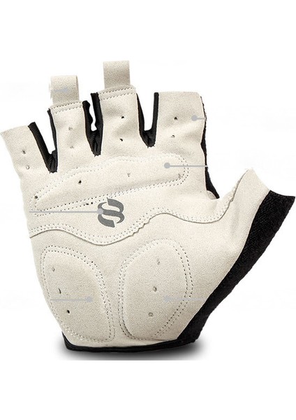 Yarım Parmak Bisiklet Eldiveni - Nefes Alabilir, Jel Yastıklı Koruma, Dağ Bisikleti, Yol Bisikleti, Mtb, Binme Kırmızı(M) Için Kaymaz Emici Eldiven (Yurt Dışından) fırsatları