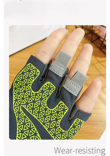 Yarış Eldiveni Kaymaz Jel Kısa Parmak Nefes Alabilir Yaz Eldiven Dağ Yol Bisikleti Sürme Bisiklet Koşu Eldivenleri-Siyah (L) (Yurt Dışından) fırsatları