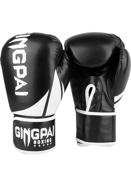 Boks, Kickboks, Karate, Muay Thai, Mma Training Scorpio Siyah 10OZ Için Yetişkin Boks Eldiveni (Yurt Dışından)