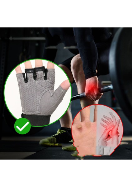 Bisiklet Eldivenleri Nefes Alabilir Dış Mekan Bisiklet Eldivenleri Erkekler ve Kadınlar Için Dağ Yolu Kaymaz Şok Emici Ped Spor Salonu Mtb Yarım Parmak-Siyah(M) (Yurt Dışından) modelleri