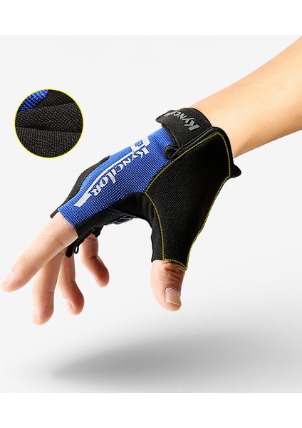 Yarım Parmak Jel Yastıklı Bisiklet Eldivenleri Kaymaz Şok Emici El Koruması Parmaksız Yaz Bisiklet Kısa Eldiven Erkek ve Kadın Için-Siyah (M) (Yurt Dışından) fiyatları