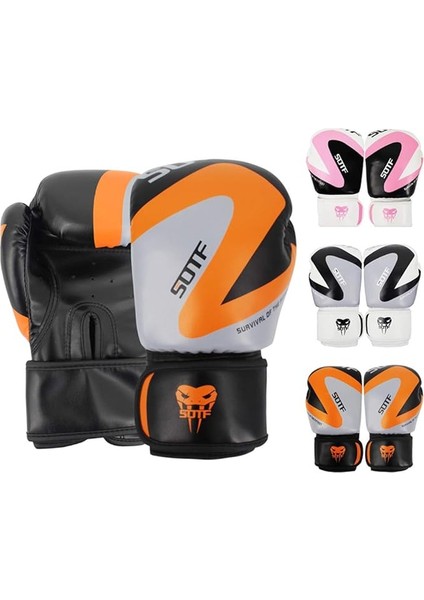 Eldivenler Erkek Boks Eldivenleri Ağır Hizmet Paketi Antrenman Eldivenleri Kadın Mma (Pembe) 6oz (Yurt Dışından) fırsatları