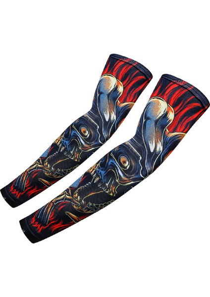 Uv Güneş Koruma Kol Kollu-1 Çift Erkekler Veya Kadınlar Için Soğutma Atletik Spor Kol Basketbol Golf Koşu Futbol Bisiklete BINME-GK86018 (Yurt Dışından)