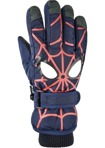 Kışlık Eldivenler Erkekler ve Kadınlar Için Dokunmatik Ekranlı Kayak Eldivenleri Kış Soğuk ve Rüzgar Geçirmez Kalın Pamuklu Sıcak Dış Mekan Bisiklet Eldivenleri (Lacivert) (Yurt Dışından) fırsatları